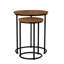 Sunset Outdoor Round Teak Side Table