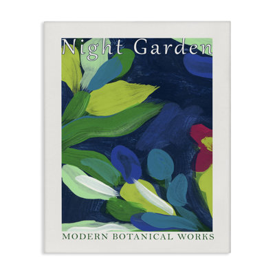 Art mural moderne sur toile par Modern Eric Botanicals par June Erica Vess