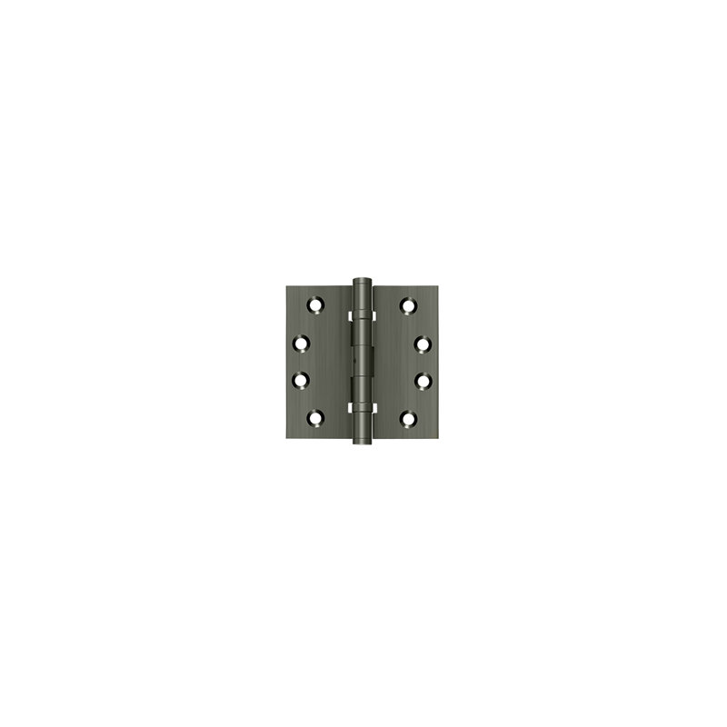 102'' x 102'' Butt Bearing Hinge, Antique Nickel