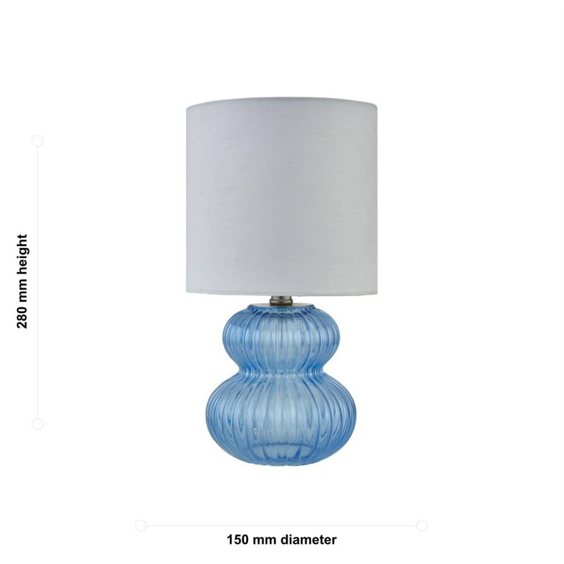 Blue Table Lamp
