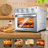 Plum Chef 27.5qt Air Fryer Oven, 6-in-1 Countertop Convection Toaster | Bake, Broil, Dehydrate, 1600w Stainless Steel  |gift Idea-124653223