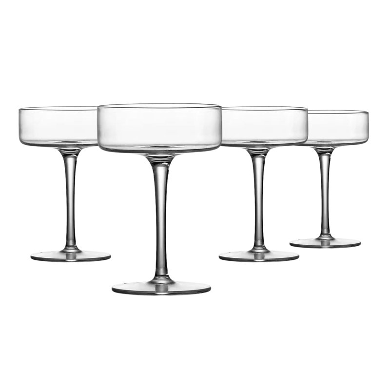 Clear Cocktail Martini Coupe Glass 6.5oz