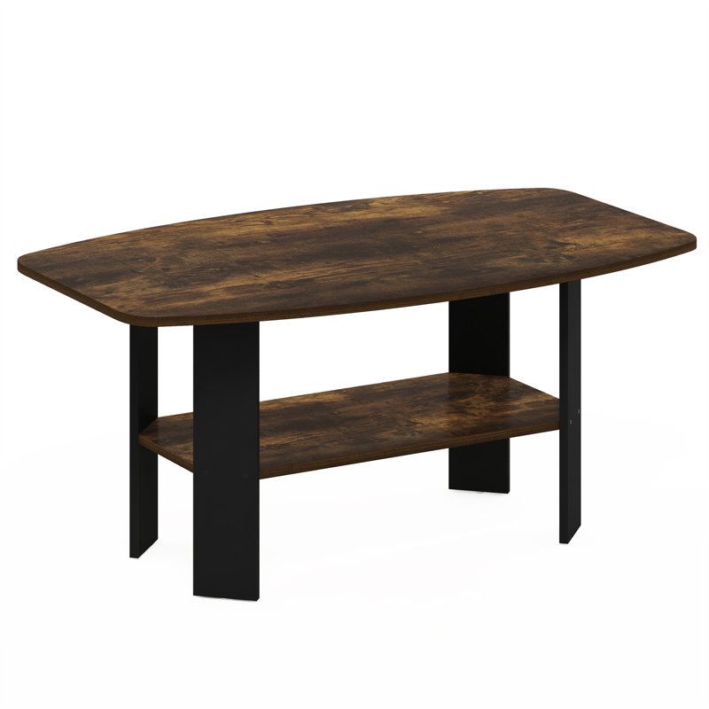 Castlewood Coffee Table, Amber Pine/Black