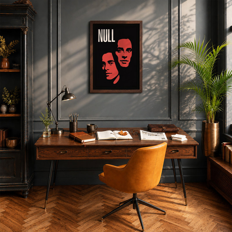Null Modern - Framed Print, A3 - 42.0 x 29.7 cm, Unframed