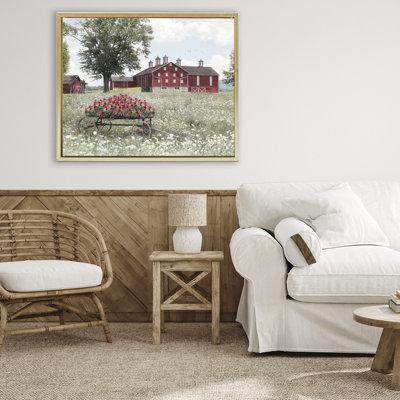 Old Milton Farm Floating Frame, design by Lori Deiter