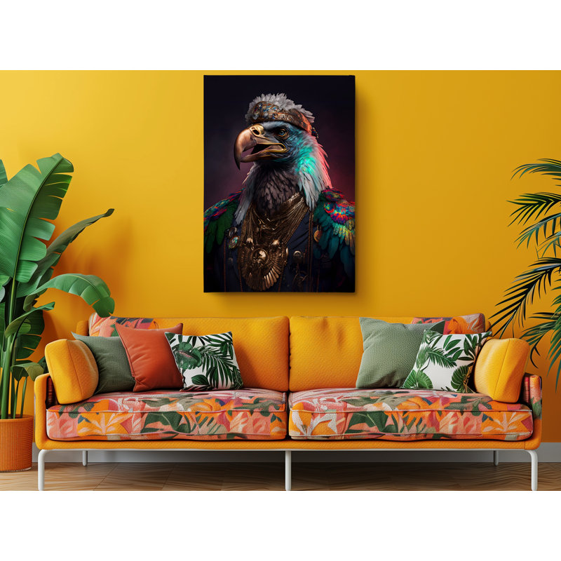 " Admiral Eagle ", 24" H x 16" W x 1" D