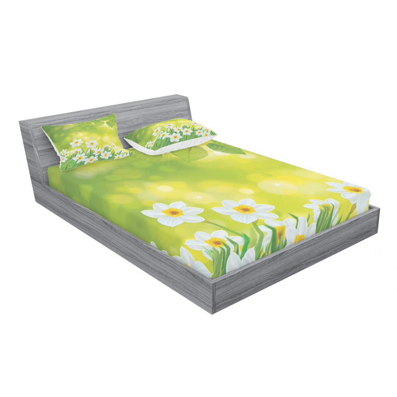 Microfiber Sheet Set, Full Sheet Set with Fitted Sheet
