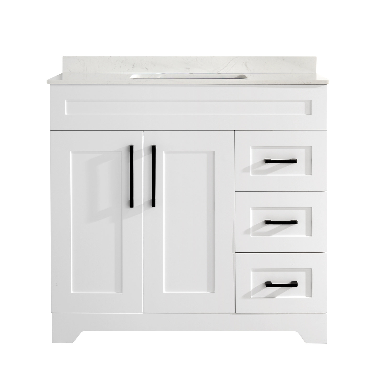 Ebern Designs Syrenna 35.4'' Free Standing Single Bathroom Vanity With 