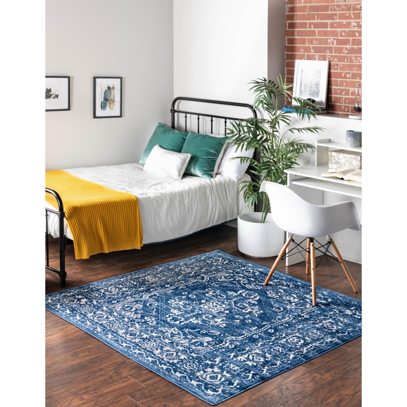 Abri Oriental Indoor Rug, Square 5'3"