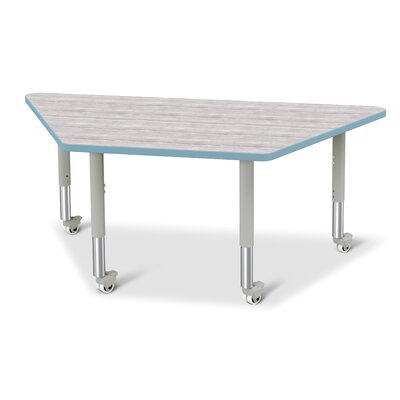 Berries® Adjustable Height Trapezoid -Student Activity Table -  Jonti-Craft, 6438JCM452