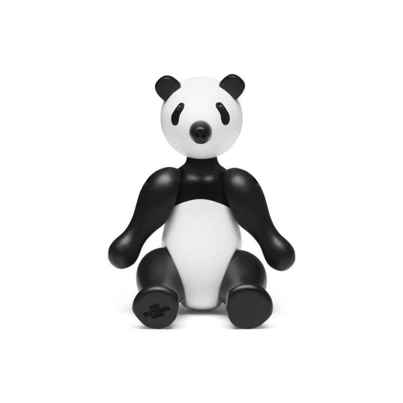 Pandabear Figurine, 9.8" H x 6.3" W x 3.7" D