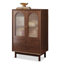 Buffet en bois de noyer massif