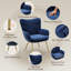 Chaise d'appoint moelleuse en laine d'agneau-707069940