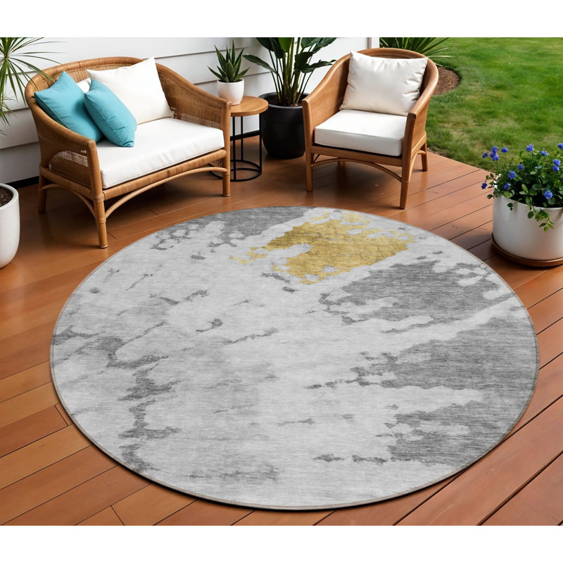 Tapis rond 8 po