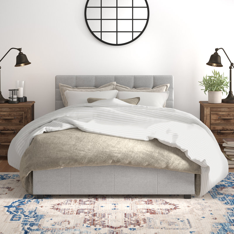 Lambert Upholstered Ottoman Storage Bed, Kingsize (5')
