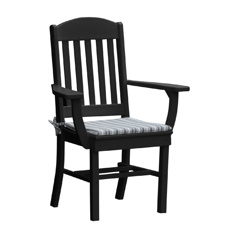Chaise de salle à manger Keystone Amish Co., Noir