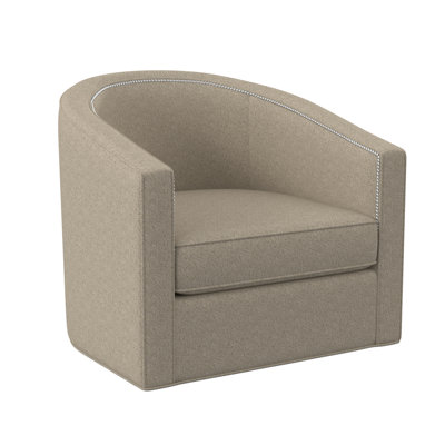 Fauteuil demi-tonneau de 34 po Ambre