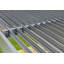 Nexus Grey Aluminium Pergola 3m x 3m with LEDs and 3 Pull Down Screens