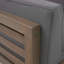 BANC D'ANGLE ET TABLE BASSE, GRIS FONCÉ-3216721