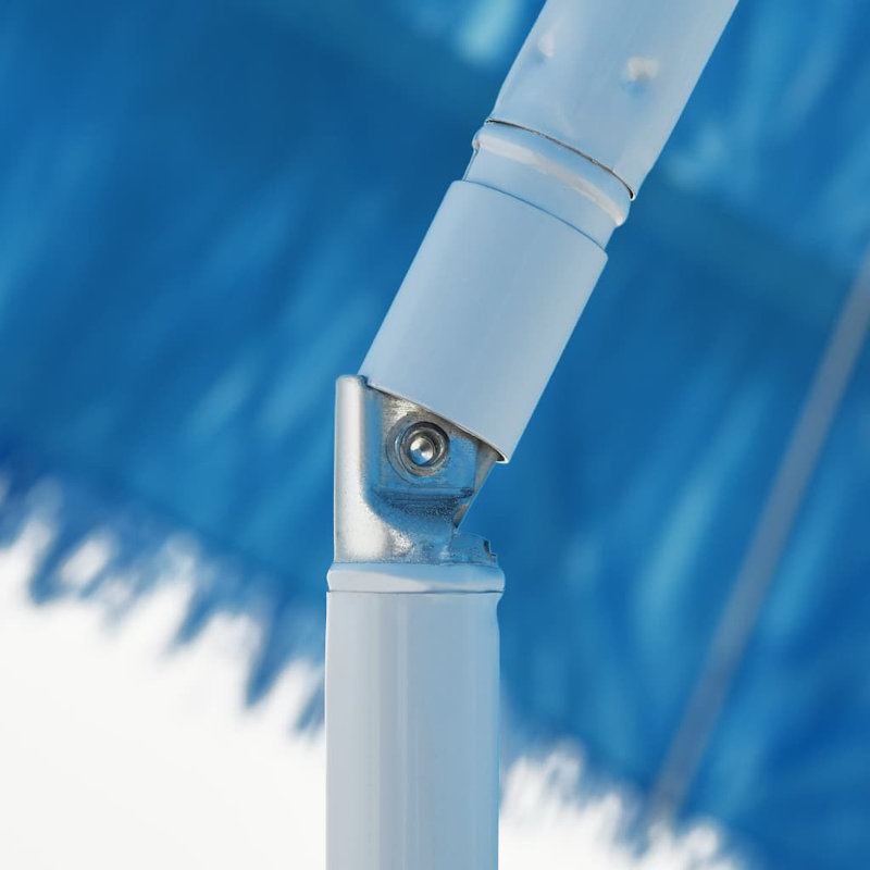  Accoudoirs réglables pour parasol Hawaii Beach, H 96,5 po x l 102,4 po x P 102,4 po, Bleu