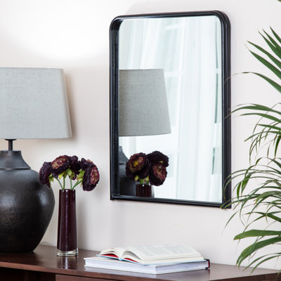 Metal Flat Wall Mirror