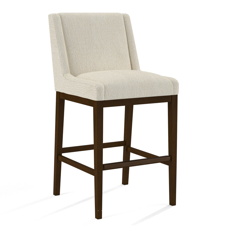 Upholstered Stool, 61606-88, Pecan