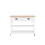 Margaux Solid Wood Top Kitchen Island