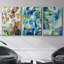 Marée basse, reproduction sur toile 3 pièces-91891409-91891410