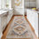 Runner Rug 2X8, Washable Hallway Runner Rugs, Non-Slip Low-Pile Soft Kitchen Rug Runner Laundry Room Rug, Vintage Throw Entry Foyer Mat