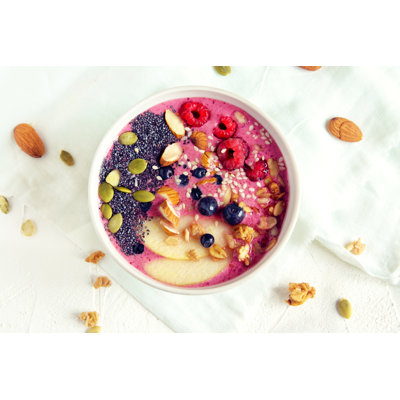 Smoothie Bowl - Photographie sur toile tendue
