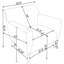 Fauteuil d'appoint Darlene