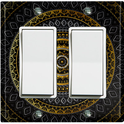 Plaque murale décorative / berçante Mandala