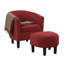 Fauteuil demi-tonneau avec repose-pieds Anges-1616579768