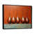 Black Floater Framed