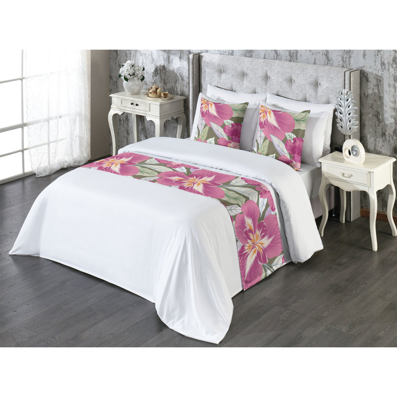 Ensemble de chemin de lit Ambesonne Iris