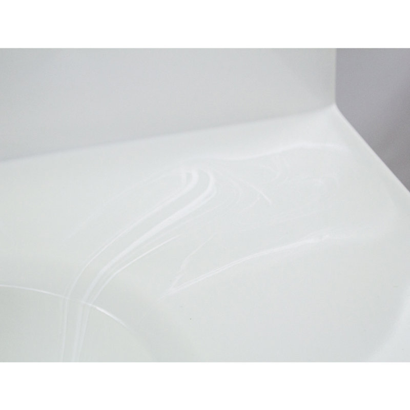 Dessus de salle de bain simple 31 po meuble-lavabo, Blanc cassé