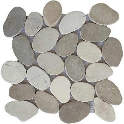 CNK Tile Mix XL Sliced Pebble Tiles