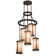 6 - Light Dimmable Geometric Chandelier