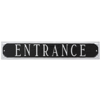Weather Resistant Metal Garden Plaque