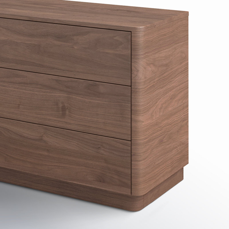 Commode 6 tiroirs Mille, Noyer