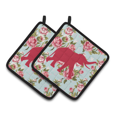 Bungalow Rose Dolansky Floral Polyester Potholder
