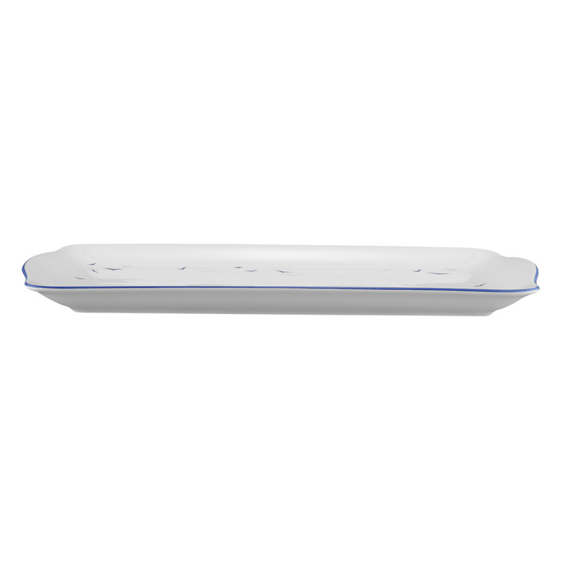 Rectangular cake platter 34.5 x 14.5cm