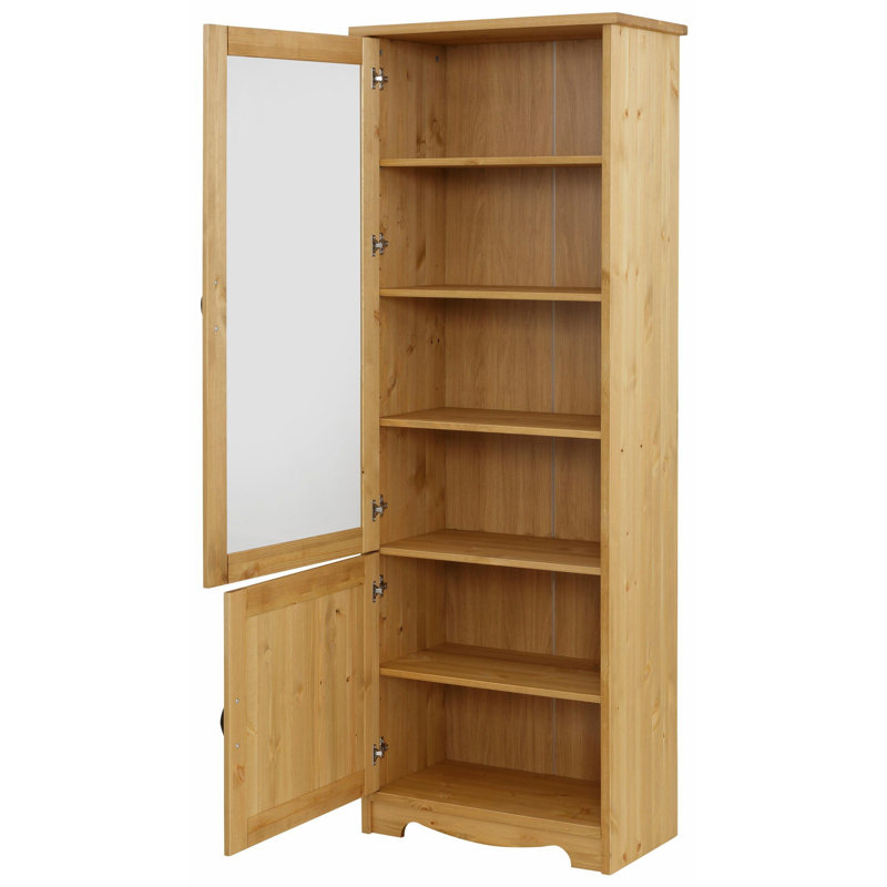 Raoul Display Cabinet, Oiled 