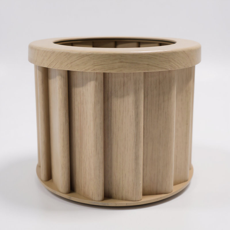 Pot rond Strata MD - Beige brun, Beige, H 5,13 po x l 6,25 po x P 6,25 po