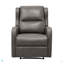 Fauteuil inclinable en similicuir rembourré 1pc