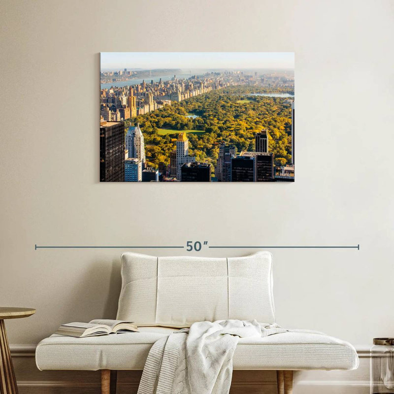 Vue matinale de Kavia Central Park, H 24 po x l 36 po