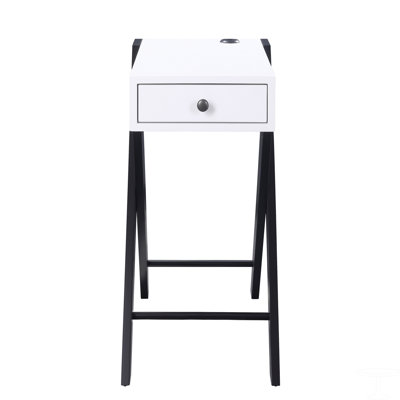 Table d'appoint avec ports USB