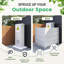 Cloison de protection durable en vinyle