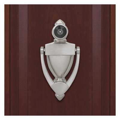 High Door Knocker W/220 Degree Viewer