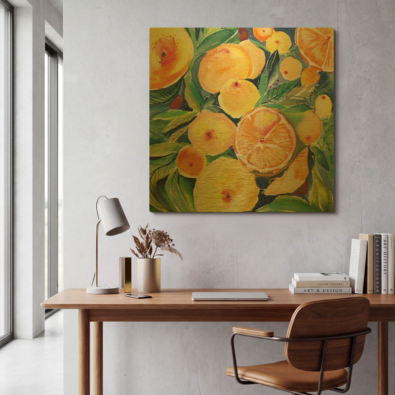 " Summery Citrus ", 36"x36"